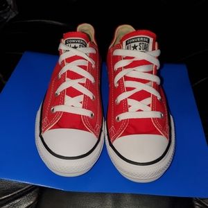 Brand new size 3 red chucks